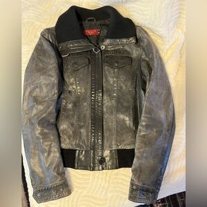 Real genuine leather jacket from Italy